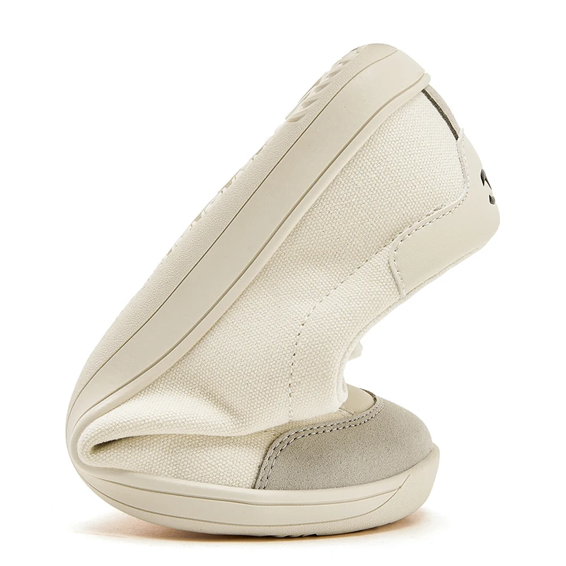 HOBIBEAR Barfußschuhe für Damen und Herren |   Null Tropfen |   Lässige Canvas-Sneaker mit breiter Zehenpartie, minimalistische Wanderschuhe