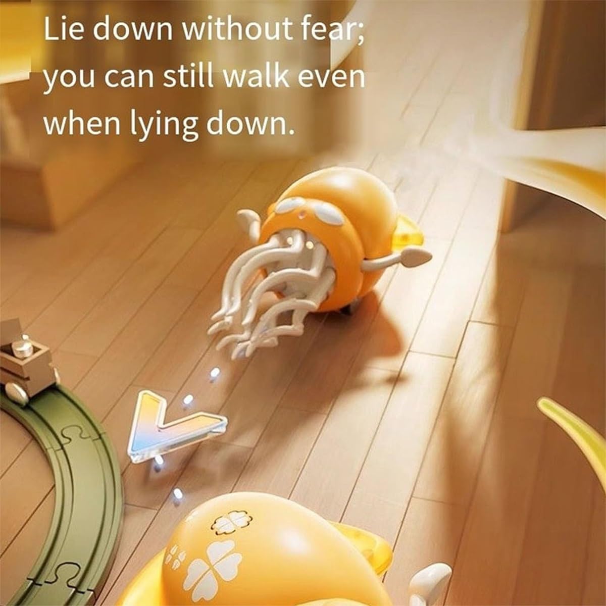 Brinquedo de polvo de dança elétrica, balanço automático, evita obstáculos mágicos, engatinhando, dança automática, evitar obstáculos, outubro