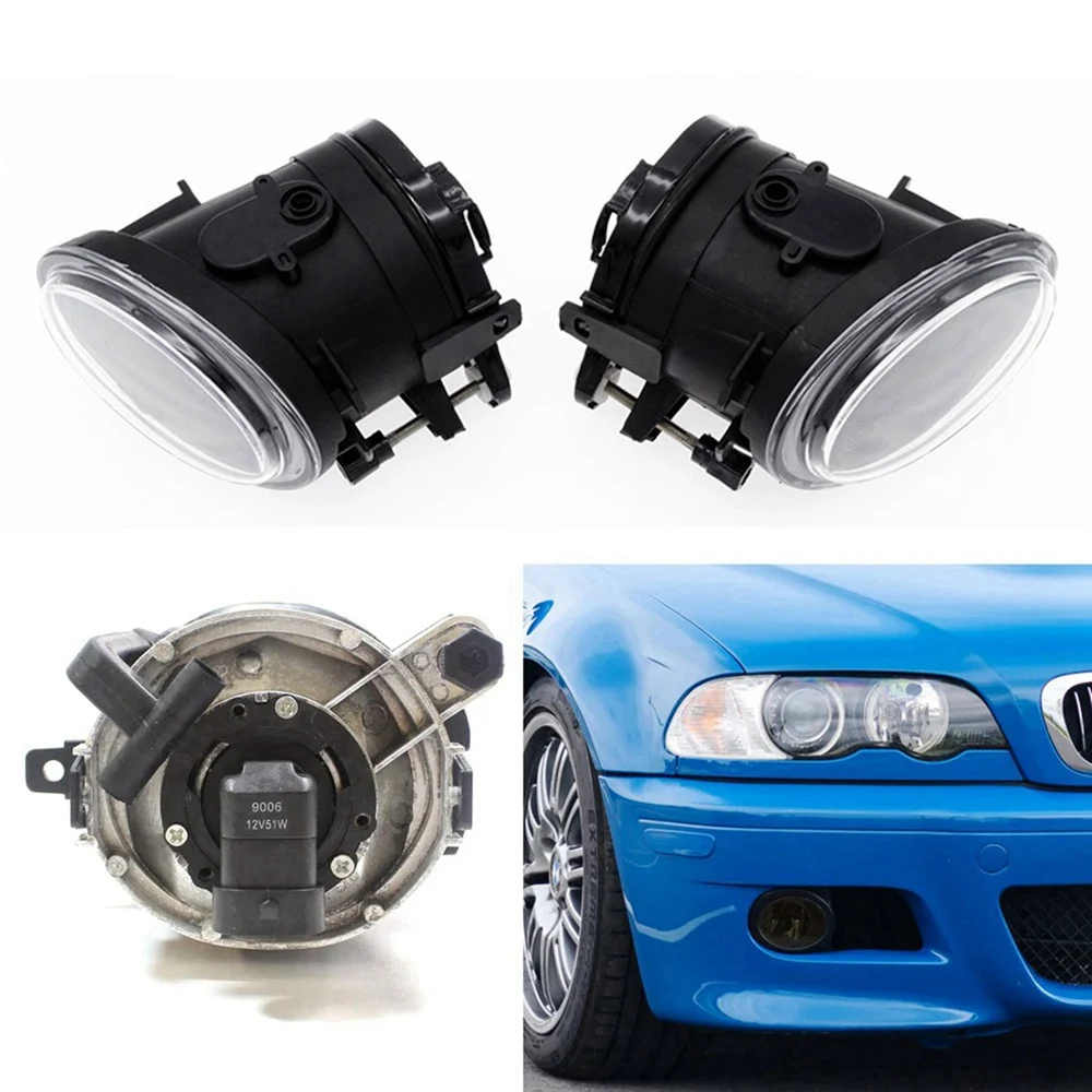 Conjunto de luces antiniebla para E46 M3 2002-2006, lámpara antiniebla de parachoques delantero para E39 M5 2001-2003 63177894017 63177894018