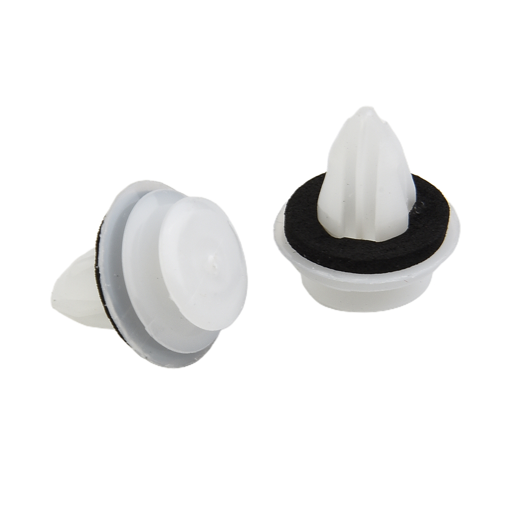100 ชิ้นแผงประตูคลิปซีลแหวน Fastener Rivet คลิปกันชน Retainer ภายในรถยึดอุปกรณ์เสริม