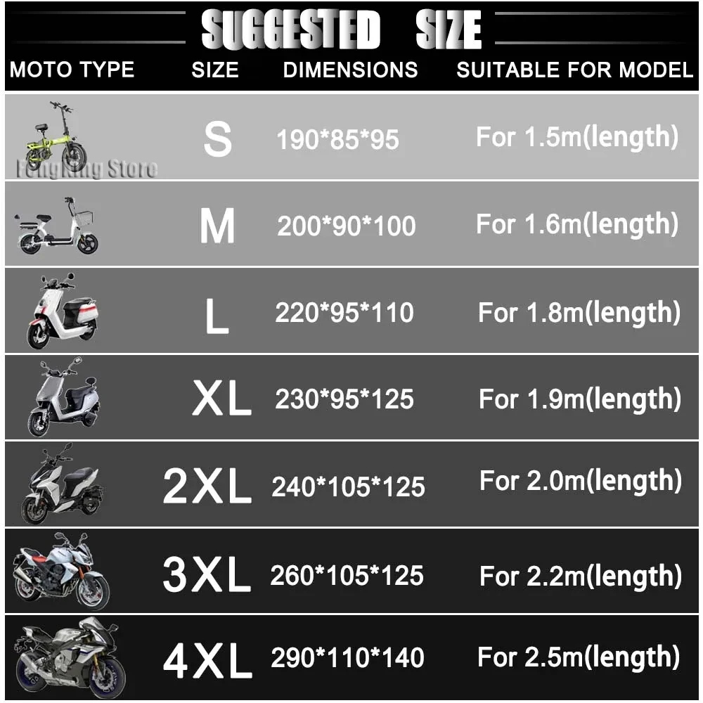 Cubierta de motocicleta protección UV a prueba de polvo al aire libre cubierta impermeable de motocicleta para BMW R1250gs R 1200 GS LC Adv R 1250 GS ADV
