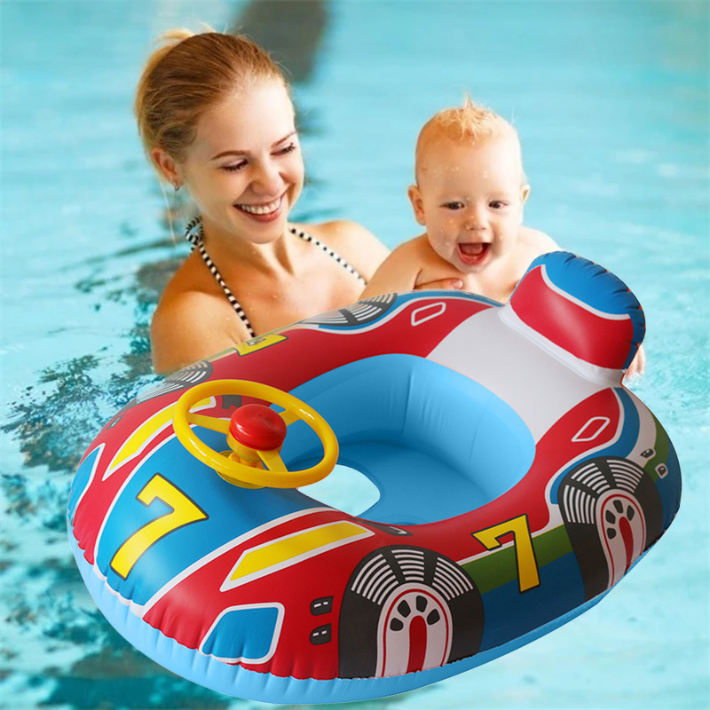 Opblaasbare Float Seat Baby Zwemcirkel Peuter Zwemring Kind Zwem Ring Accessoires Water Fun Zwembad Strand Speelgoed