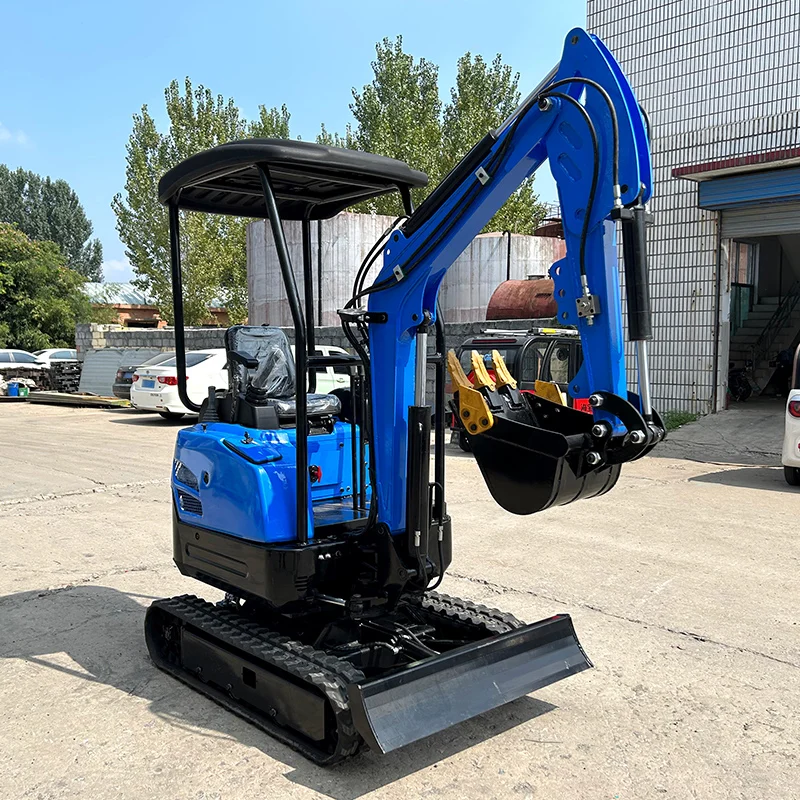 Customized Small crawler excavator with hydraulic pilot operation Kubota engine and optional chassis telescopic function