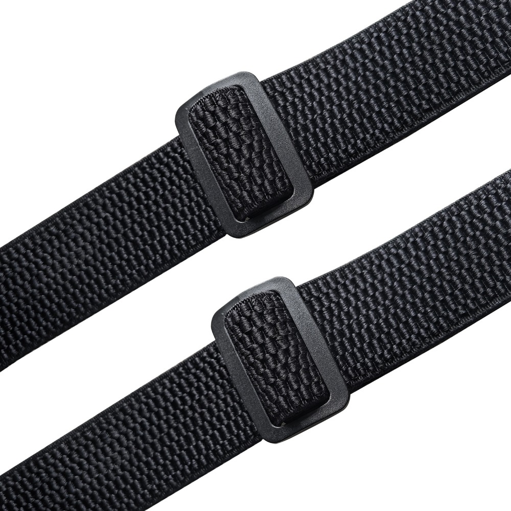 Heavy Duty Suspenders for Men Work Biker Outdoor 3.8cm Wide X-Back with 4 Snap Hook Adjustable Elastic Trouser Braces Strap Belt