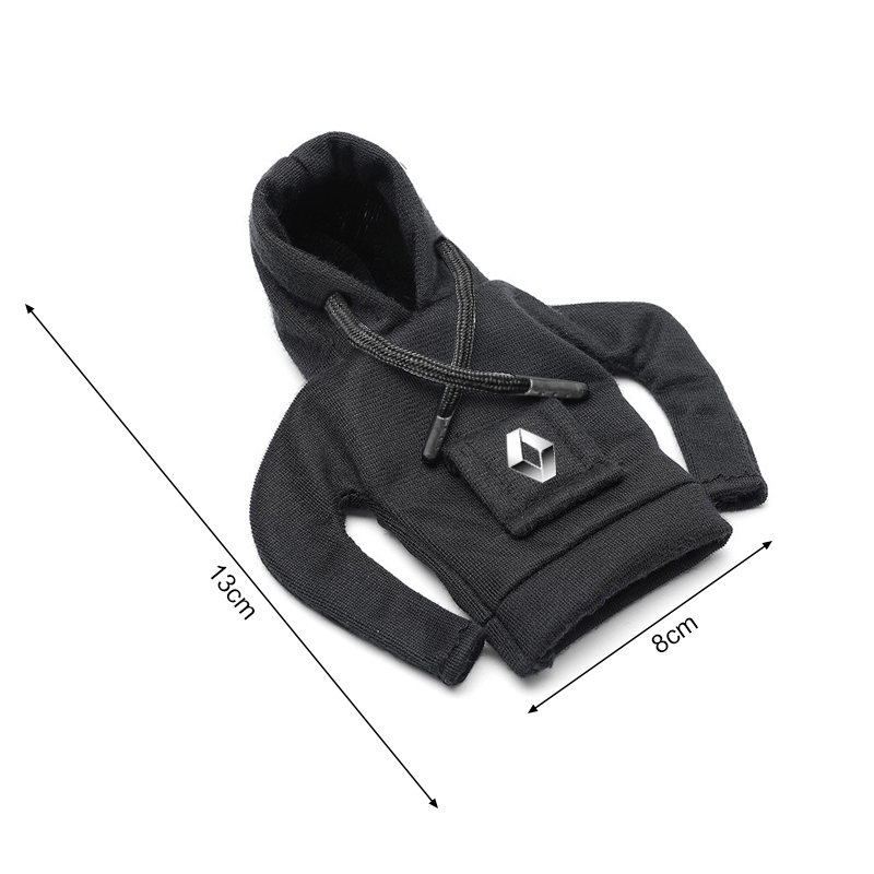 Capa com capuz para alavanca de câmbio de carro, universal, botão de mudança de marcha para renault clio laguna 2 megane 2 3 espanador logan captu