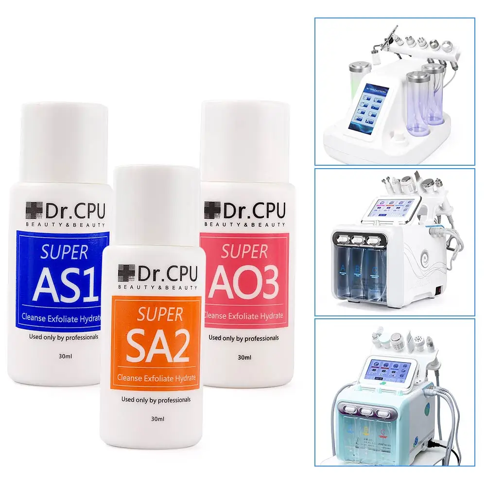 Hydra S1 S2 S3 Serum Aqua Clean Peeling Solution For Hydro Dermabrasion Skin Care Beauty Blackhead Wrinkle Removal