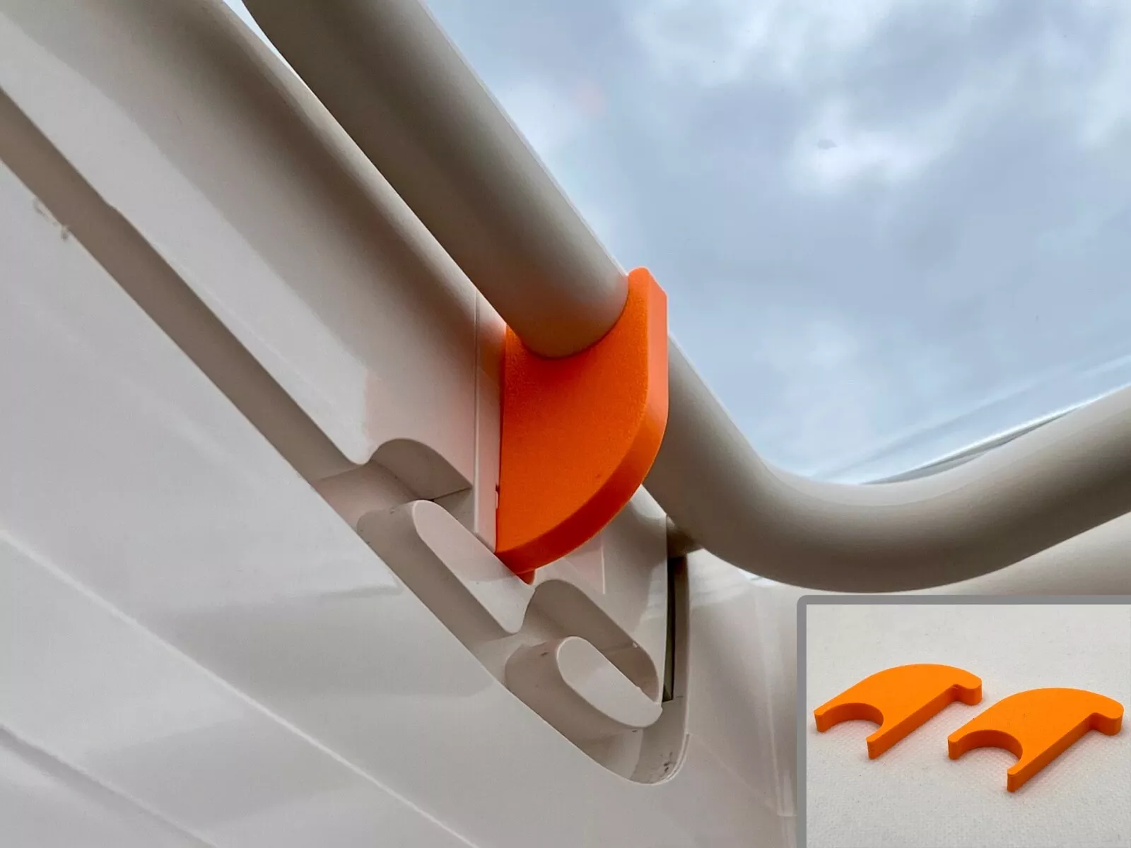 2 упаковки 700x500/400x400 мм, защитный замок на крыше дома на колесах для Dometic Midi/Mini Heki, защитный замок на крыше для автофургона