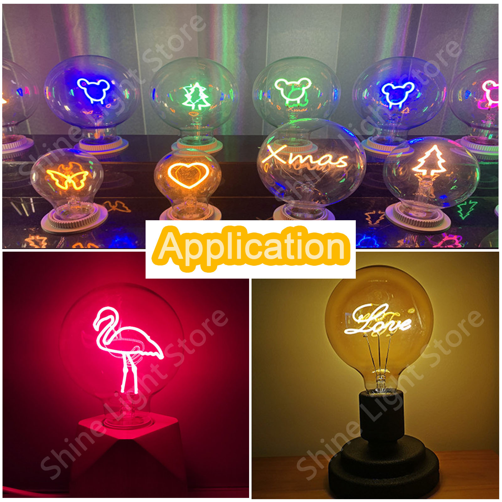 LED COB Micro Flash Kerzen Edison 3V LED Farbe Filament Diode Geburtstag Party Liebe Brief Dekoration Glühbirne Zubehör DIY