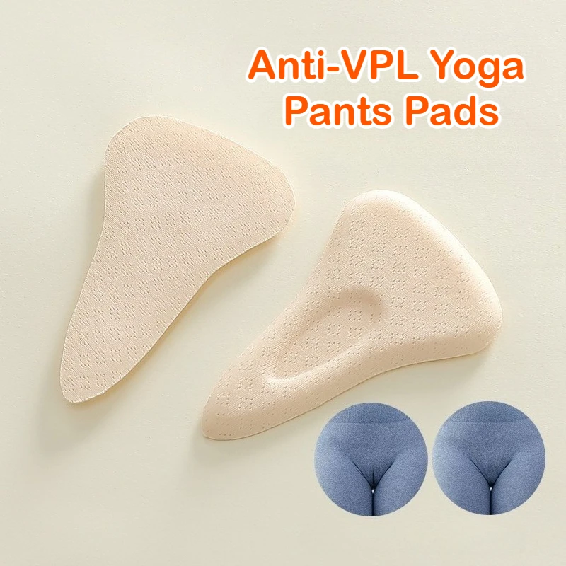 Frauen Anti-VPL Yoga Hosen Pads Kamel Zehen Prävention Nahtlose Höschen Einsatz Liner Unsichtbare Verdickte Zwickel Diskrete Leistengegend Sport
