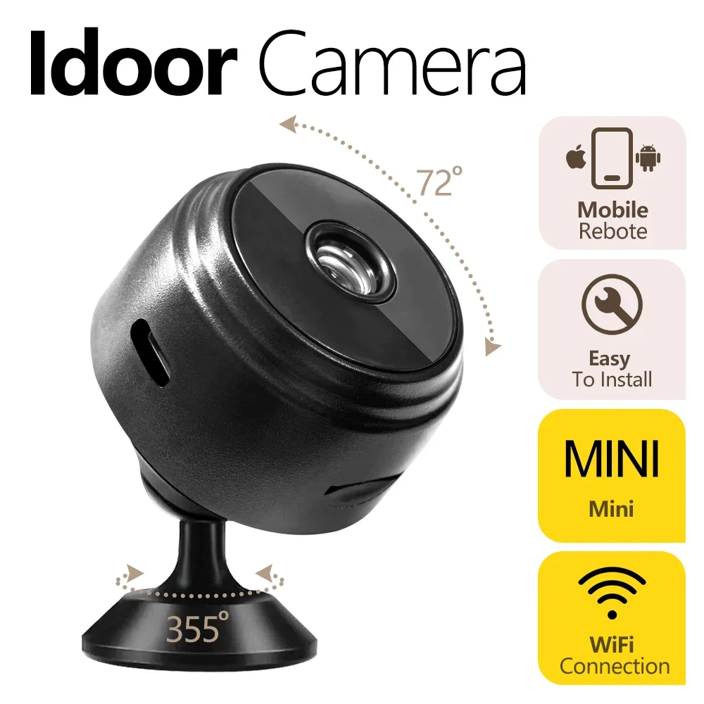 ​ ​ A9 WiFi Mini Kamera Wireless Smart Home Sicherheit Überwachung Video Recorder Schutz Kamera für Säuglinge und Haustiere ​
