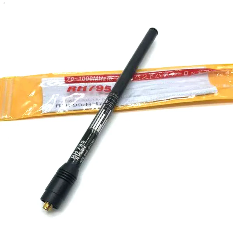 RANZ RH795 S SMA-Female Handheld Intercom High Gain Telescopic Antenna 2.5dBi Wide-band 70-1000MHz Radio Intercom Accessories