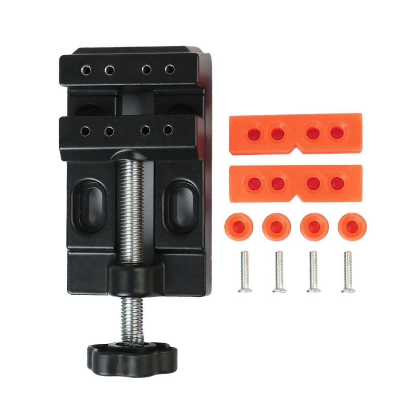 DIY Sculpture Craft Carving Tool Universal Jaw Bench Clamp Mini Drill Press Table Vise Fixing Small Parts Jewelry Watch