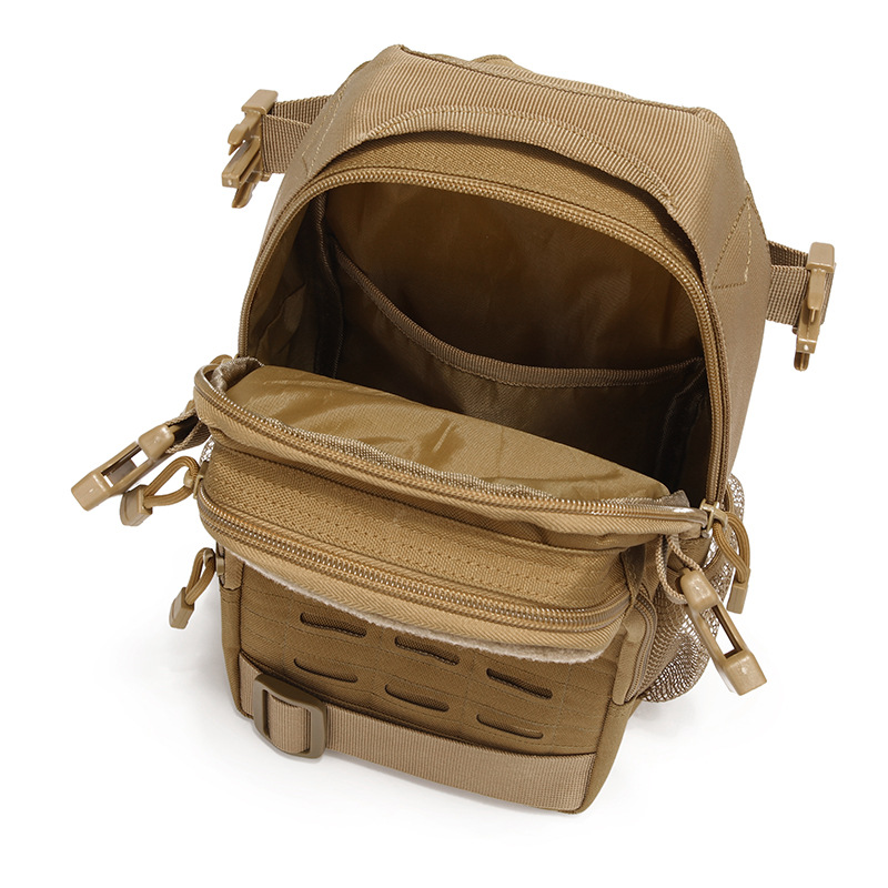 Outdoor borsttas heren en dames multifunctionele crossbody tas met grote capaciteit, schoudertas