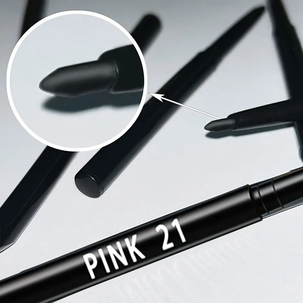 Lápices delineadores de ojos negros impermeables, maquillaje de ojos a prueba de manchas, de larga duración y apto para principiantes, 3 uds.