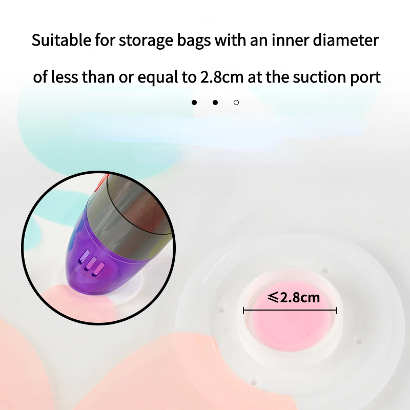 Für Dyson V7 V8 V10 V11 V15 Staubsauger Zubehör Pumpe Kompression Tasche Vakuum Hause Saugkopf