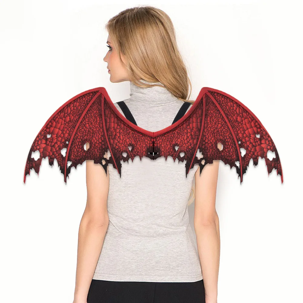Halloween Karneval Erwachsene Dekor Vlies Drachenflügel Cosplay Flügel Party Prop Bühnenzubehör für Erwachsene