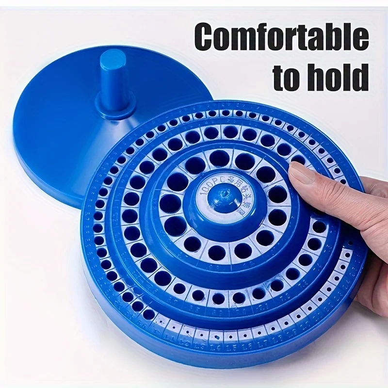 Drehwerkzeug-Bithalter, Dorn, Bohrbank, Werkzeuglöcher, Schraubendreher, Bithalter, Bohrkopf, Aufbewahrungskoffer