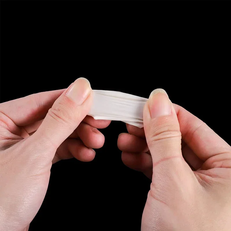 50/100 Stück schützende Fingerspitzen-Handschuhe aus Naturkautschuk, Einweg-Latex-Fingerlinge für DIY Epoxidharz-Formen, die Werkzeuge herstellen