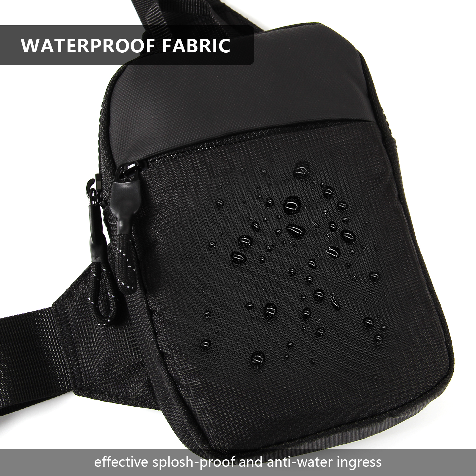 Neue Sport Brusttasche Herren Ultrakleine Handy Messenger Bag Hüfttasche Multifunktions-Handgepäcktasche