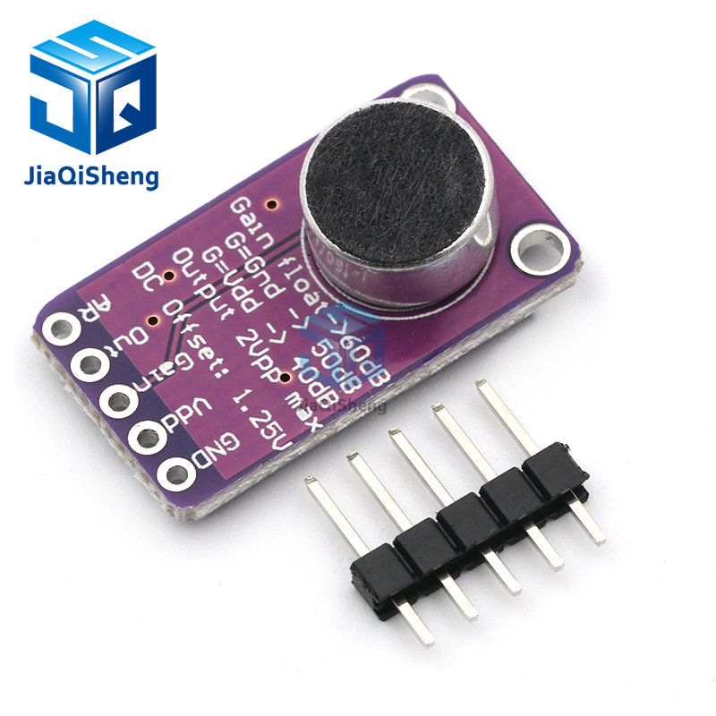 AMPLIFICADOR DE MICRÓFONO Electret, módulo estable MAX9814, Control de ganancia automática, MAX4466