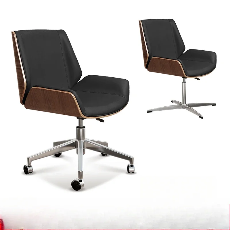 Portable Chair Ergonomic Transformer Leather Office Saddle Chairs Low Furniture Luxury Chaise Design Ergonomic Office Chairs