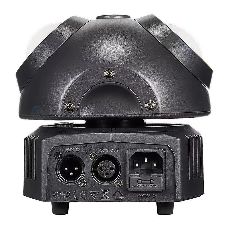 Professional Mini Beetle I DJ Disco Ball ไฟ LED สีสันสดใสสีเขียวเลเซอร์ Moving Head ไฟ DMX512 ไนท์คลับ Party
