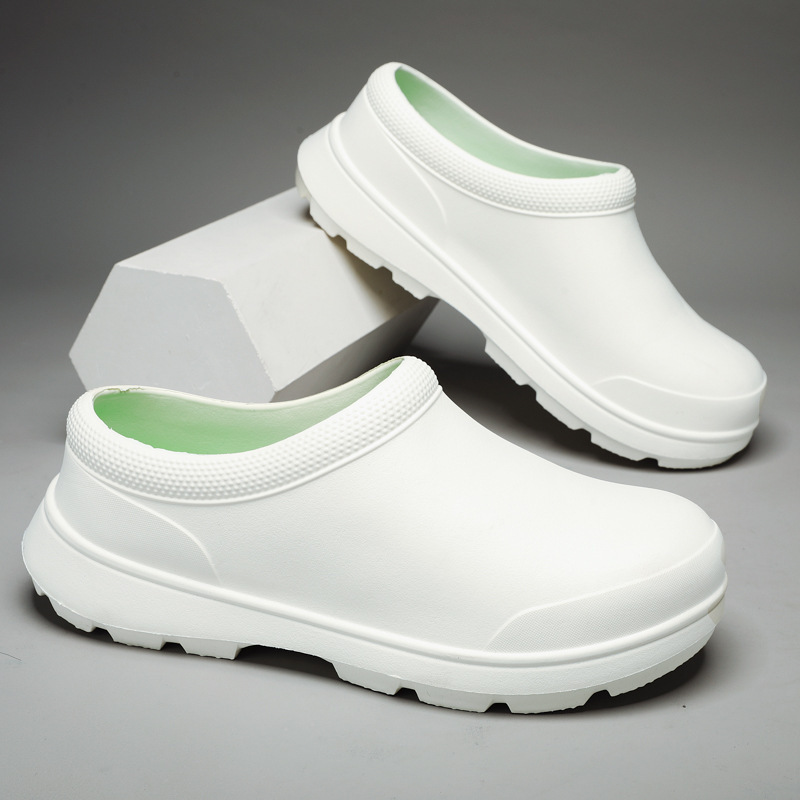 2024 hombres mujeres EVA Chef zapatos antideslizantes impermeables a prueba de aceite zapatos cómodos para trabajadores zapatos de seguridad al aire libre de alta calidad