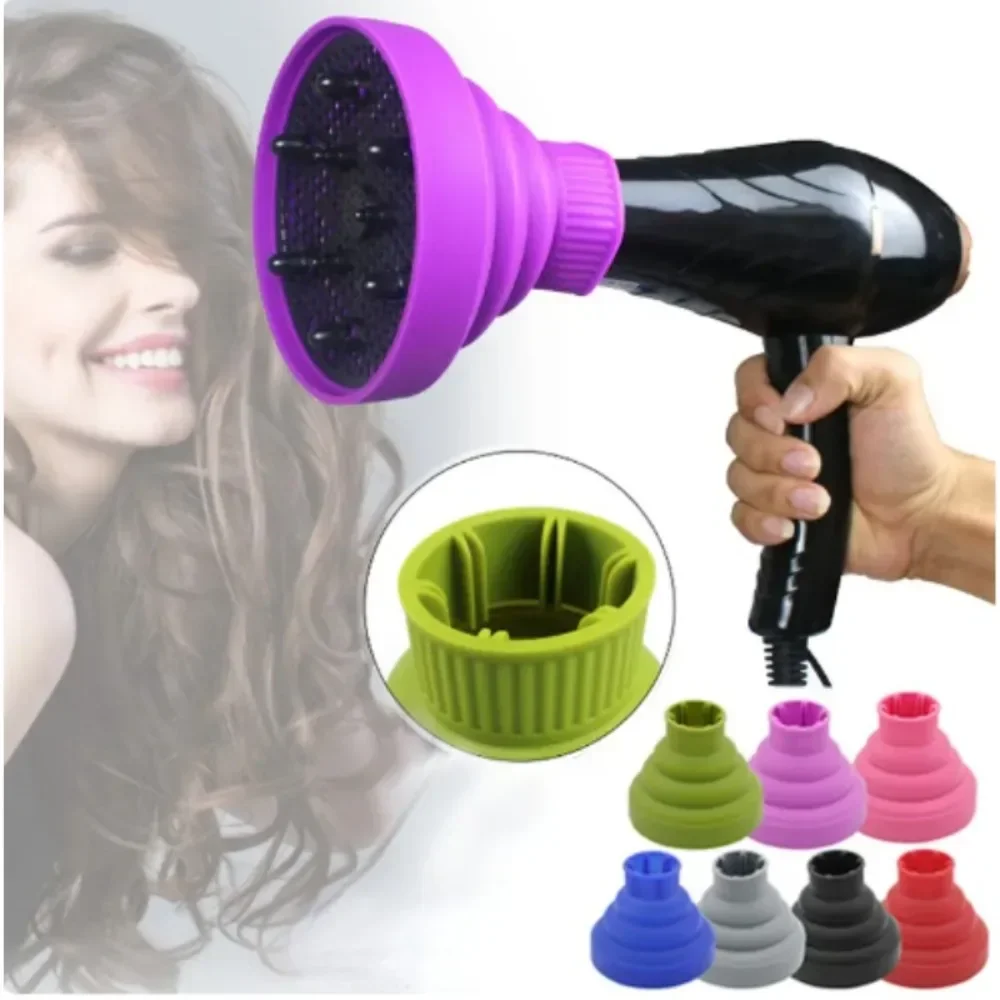 Siliconen Haar Styling Tool Accessoires Geschikt Universele Haar Krul Diffuser Cover Diffuser Schijf Haardroger Krullend Drogen Blower