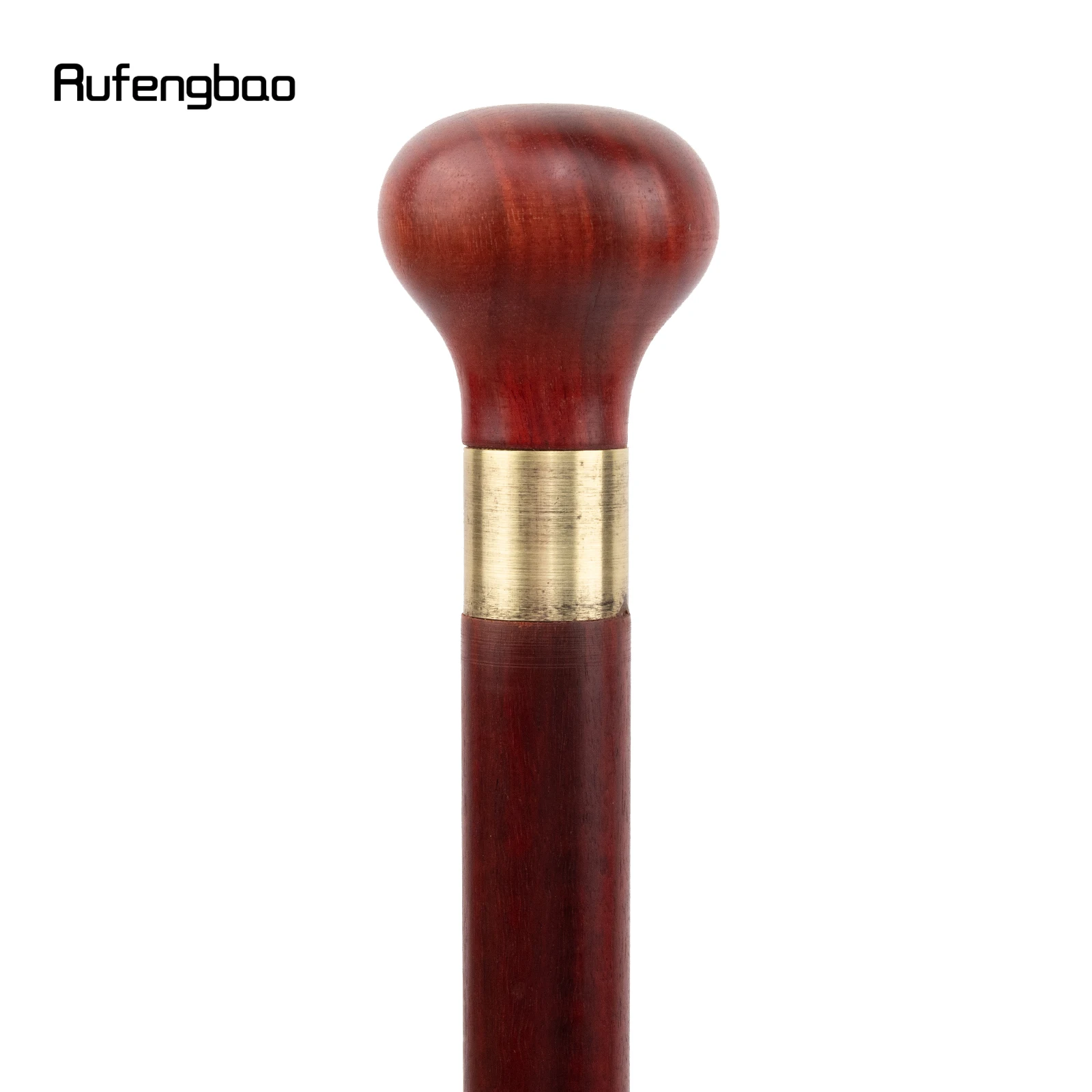 Bengala de madeira de sândalo marrom moda bengala decorativa cospaly festa de madeira bengala halloween maça varinha crosier 85cm