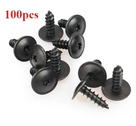 10 Uds Clips de coche tornillos de rosca accesorios de coche para VW Polo Golf 4 5 6 7 Beetle MK3 MK4 MK5 MK6 Bora CC Passat B6 B5