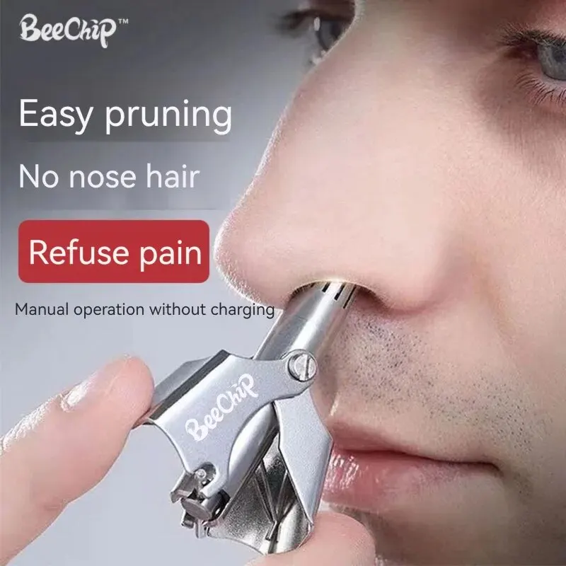 Pulizia portatile lavabile del rifinitore dei capelli dell'orecchio senza arrugginire il naso indolore del taglio dei capelli rasoio elettrico portatile da uomo a basso rumore