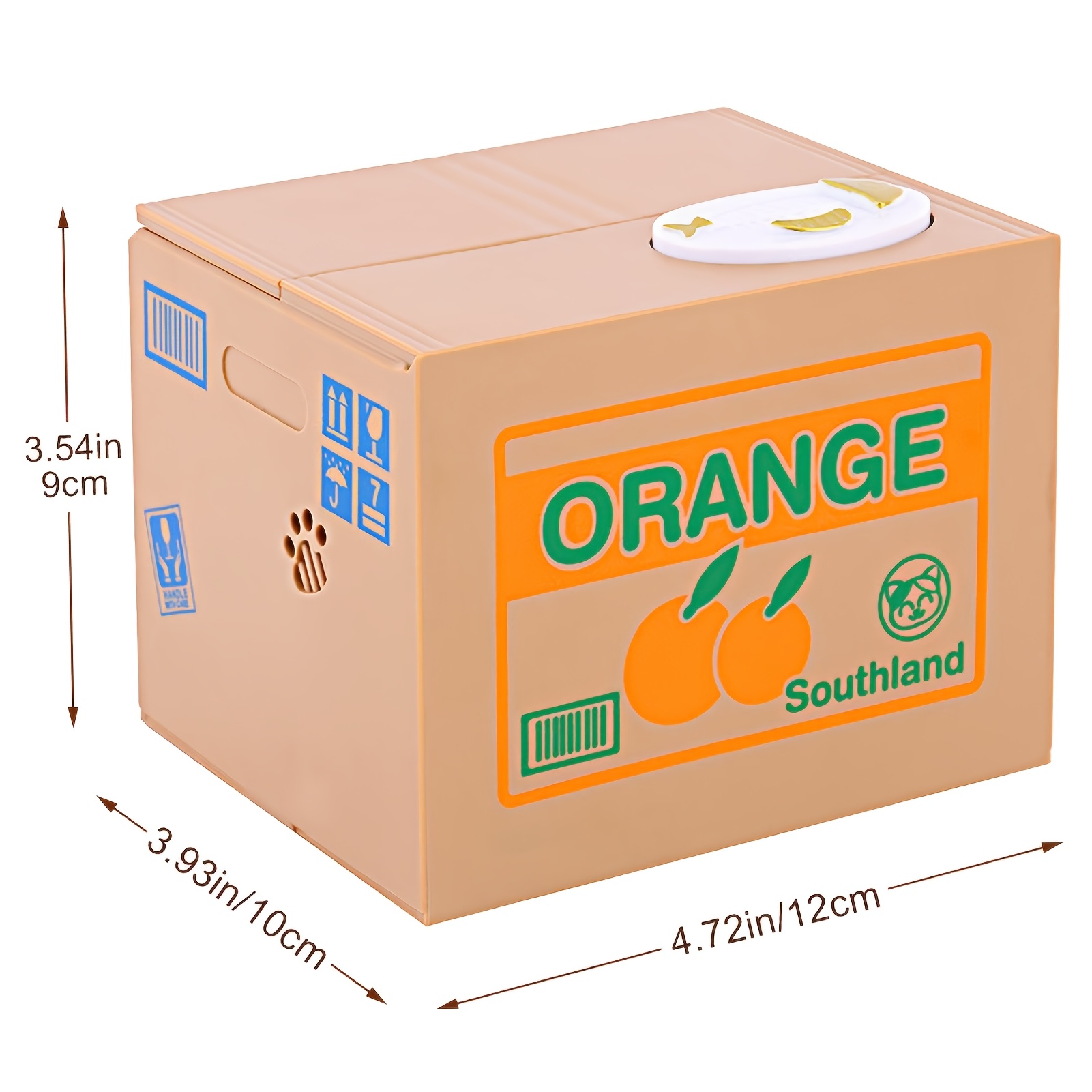 Creatieve elektronische spaarpot Eet geld Kat Geldbank Leuk speelgoed Kindercadeaus Muntbesparingen Desktopdecoraties