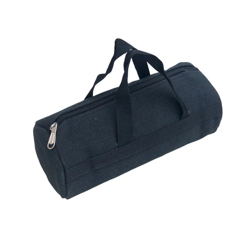 Thick Canvas Tool Bags Pouch Storage Organizer Large Size Multi-functional Hardware Wrench Tool Storage Black and Green