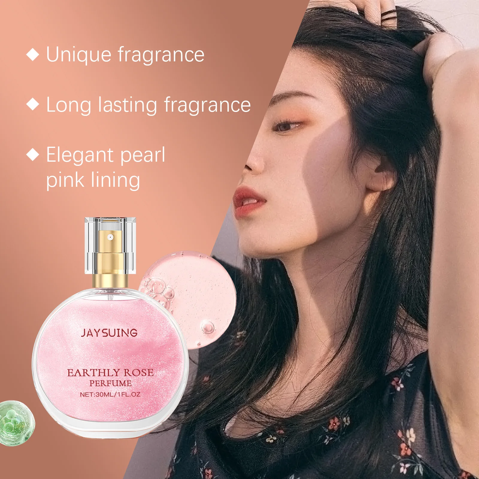 Parfüm Damen Langanhaltender Enchanter Rose Blumenduft Körpersprays Befeuchten Frischer Duft Haut Deodorant Pheromonparfums