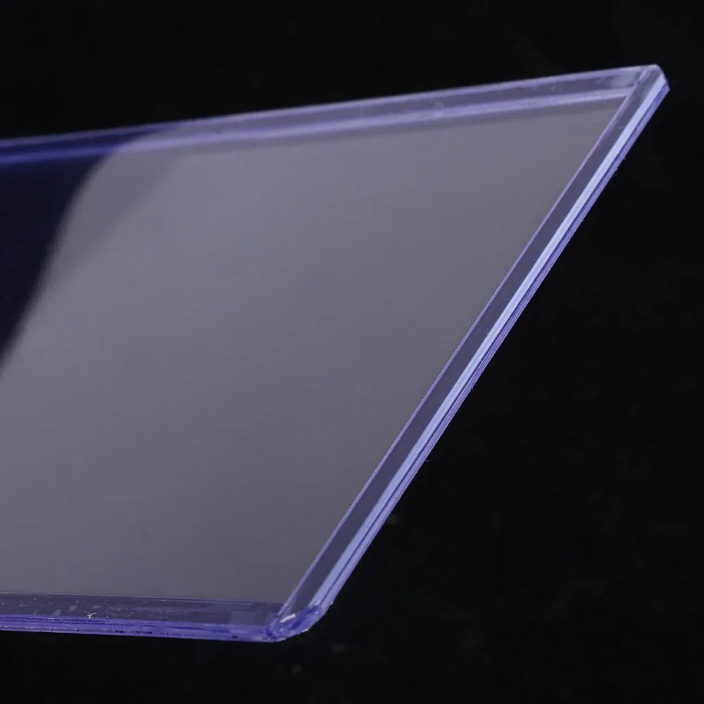 Paquete de 25/20/1 fundas transparentes para tarjetas 35PT, funda de soporte para tarjetas de juego de plástico duro de PVC para tarjetas coleccionables