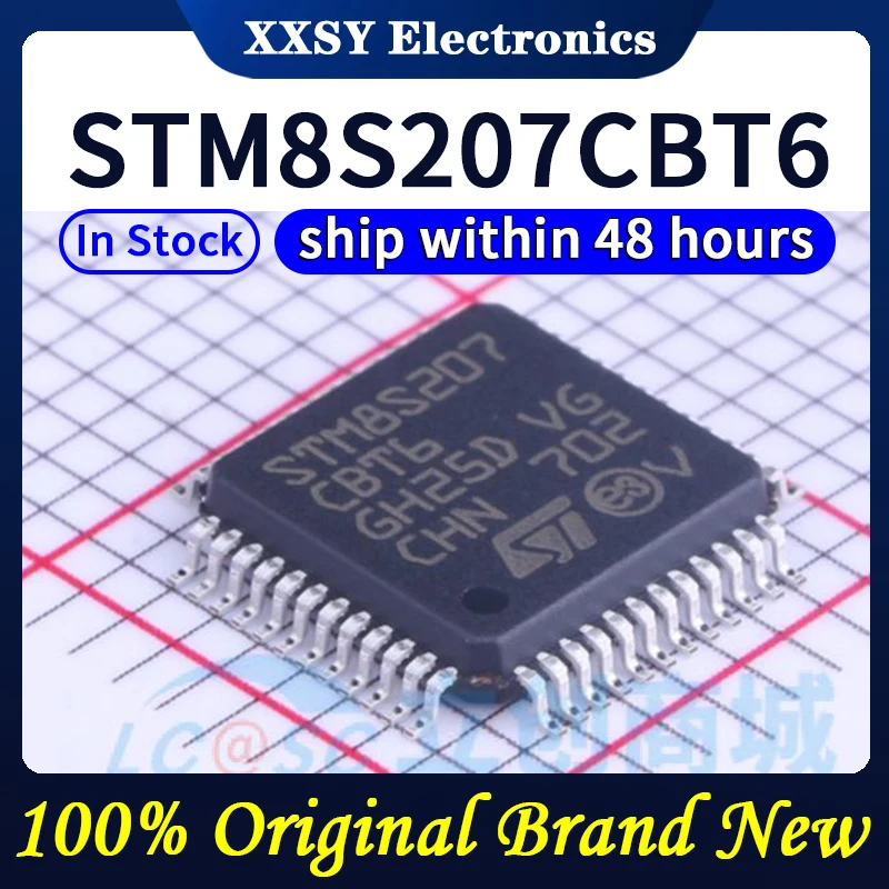 STM8S207C8T6 STM8S207CBT6 STM8S207R8T6 STM8S207RBT6 STM8S207RBT6C STM8S207S6T6C STM8S207S8T6C STM8S207SBT6C en stock nuevo