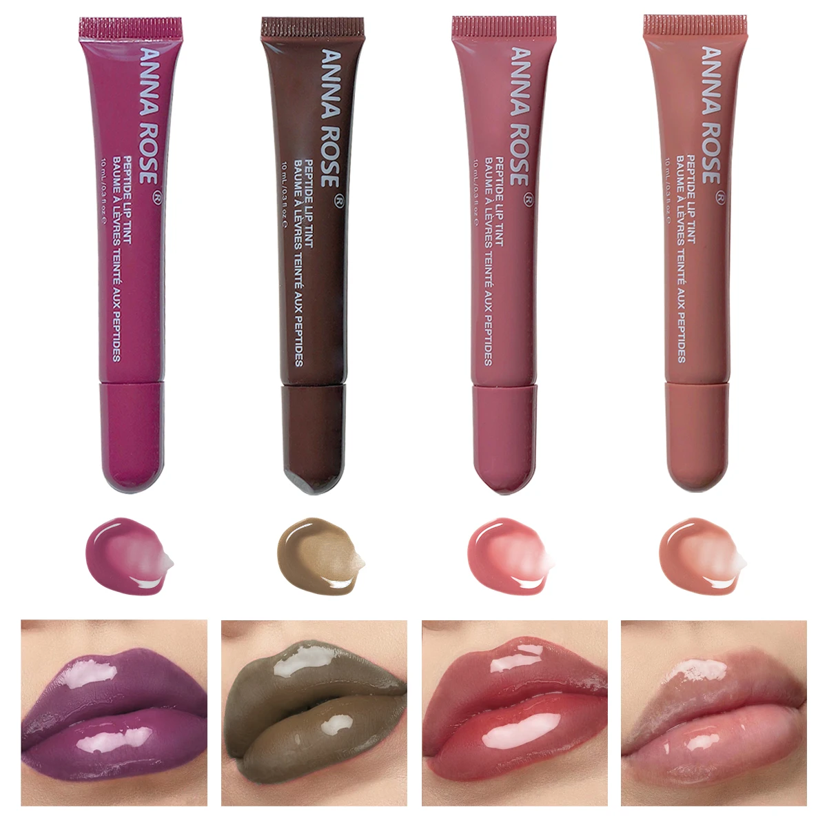 Brillo de labios líquido hidratante, brillo de labios aceitoso, lápiz labial líquido de larga duración, líquido de labios de colores humectante, producto de maquillaje premium