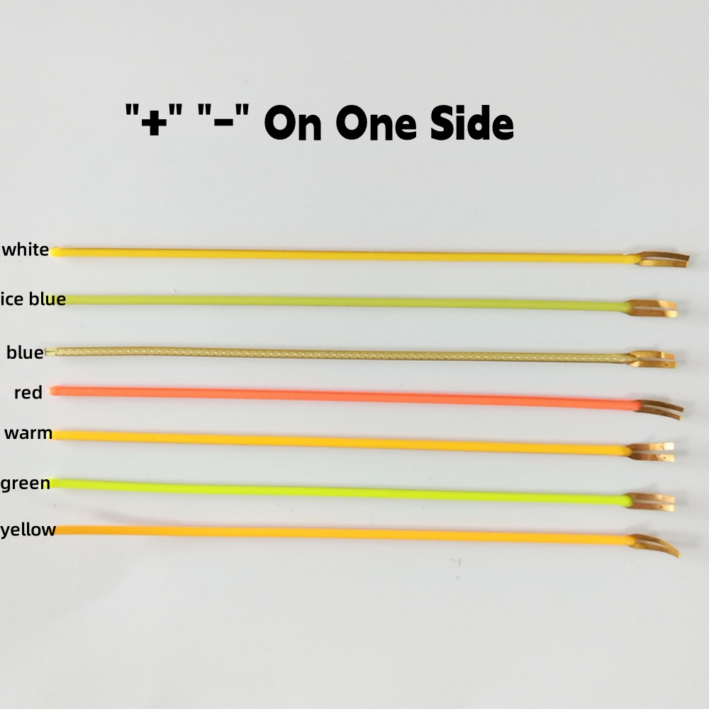 Free Cut Flexibles LED-Filament für LED-Birne DIY DC 3V 25mm 80mm 110mm 128mm 190mm 255mm 300mm Edison-Birne Teile COB LED Diode