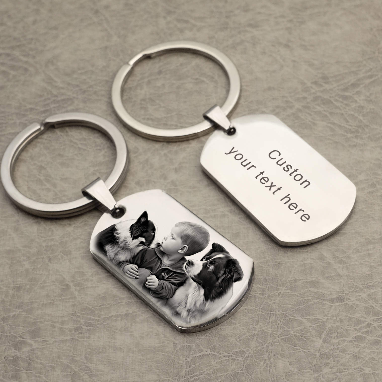 Chaveiro personalizado com foto, chaveiro com imagem de gato, presentes memorial personalizados para cachorro, chaveiro com seu nome, presente para pai e namorado