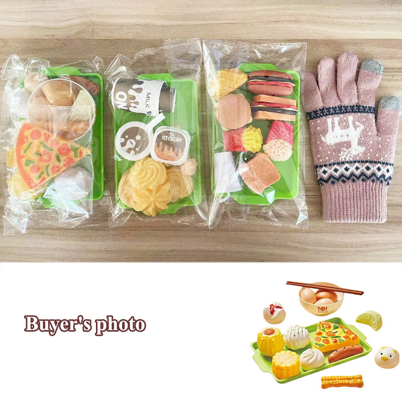 Mini zabawka kuchenna dla dzieci udawaj zagraj w symulowane jedzenie Hamburger Cookie Miniaturowe akcesoria dla dzieci Dziewczyna Prezent edukacyjny