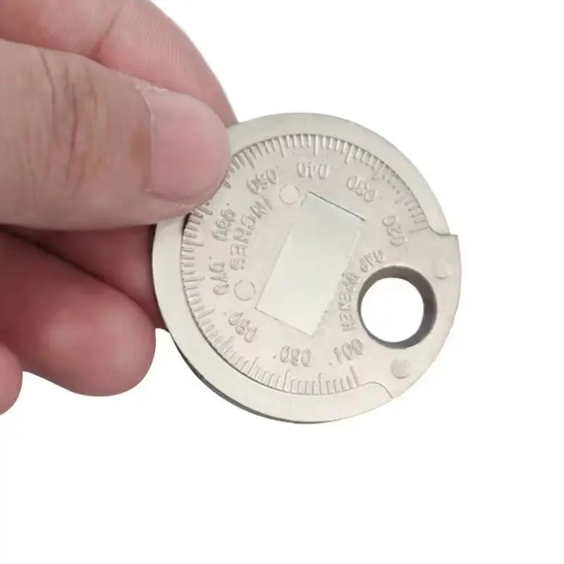 Munttype 0,6-2,4 mm 0,02-0,10 inch Bougie Gap Gauge Meetinstrument Bereik Bougie Gage Kaliber Meetinstrument