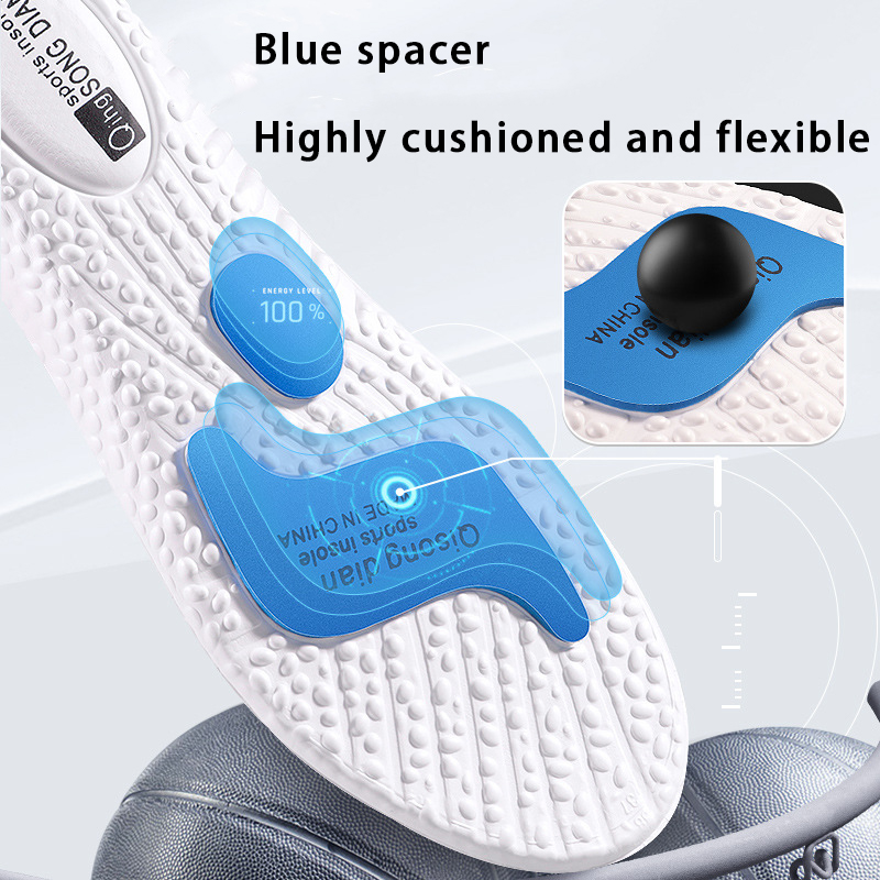 Cuscinetti Supporto per arco Inserti ortopedici Solette sportive per scarpe Uomo Donna Comoda soletta da corsa per piedi Cestini antiscivolo Scarpe