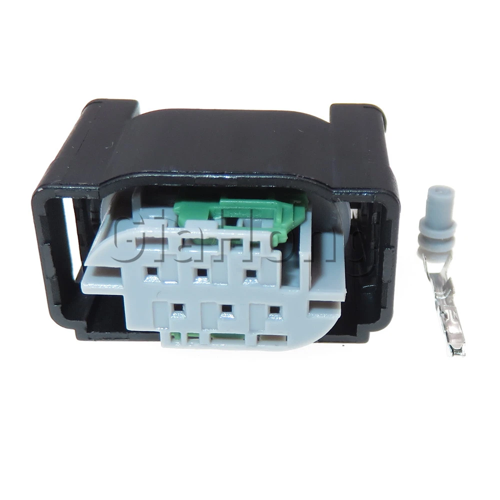 1 Set 6 Way Throttle Sensor Connector AC Assembly Car Plastic Housing Socket For Benz BMW 1-967616-1 2-967616-1 7M0973119
