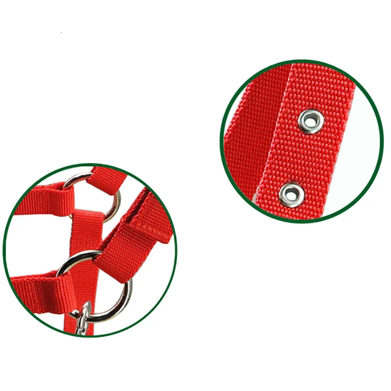 ม้า Halters Headcollar อุปกรณ์ขี่ม้าปรับ Thicken Horse Bridle HEAD COLLAR สายรัดม้า Stable ป้องกัน