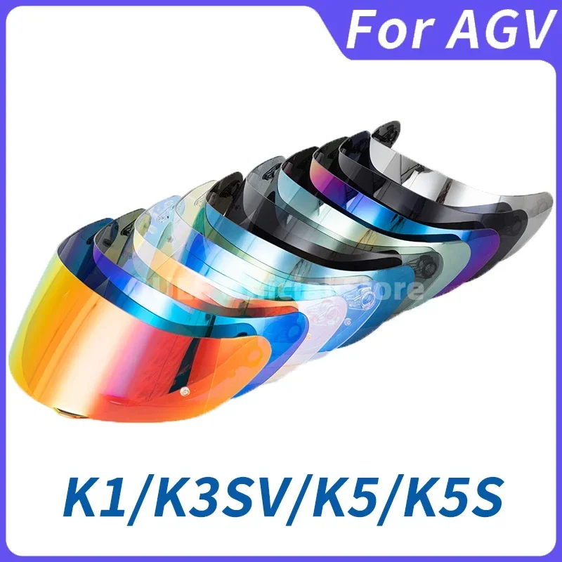 Voor AGV K5 K5S K5-S K3SV K1 K1S Compact ST Motorhelm Vizier Lens Shield Bril Volledige gezicht Pin Accesorios Para Moto Casque