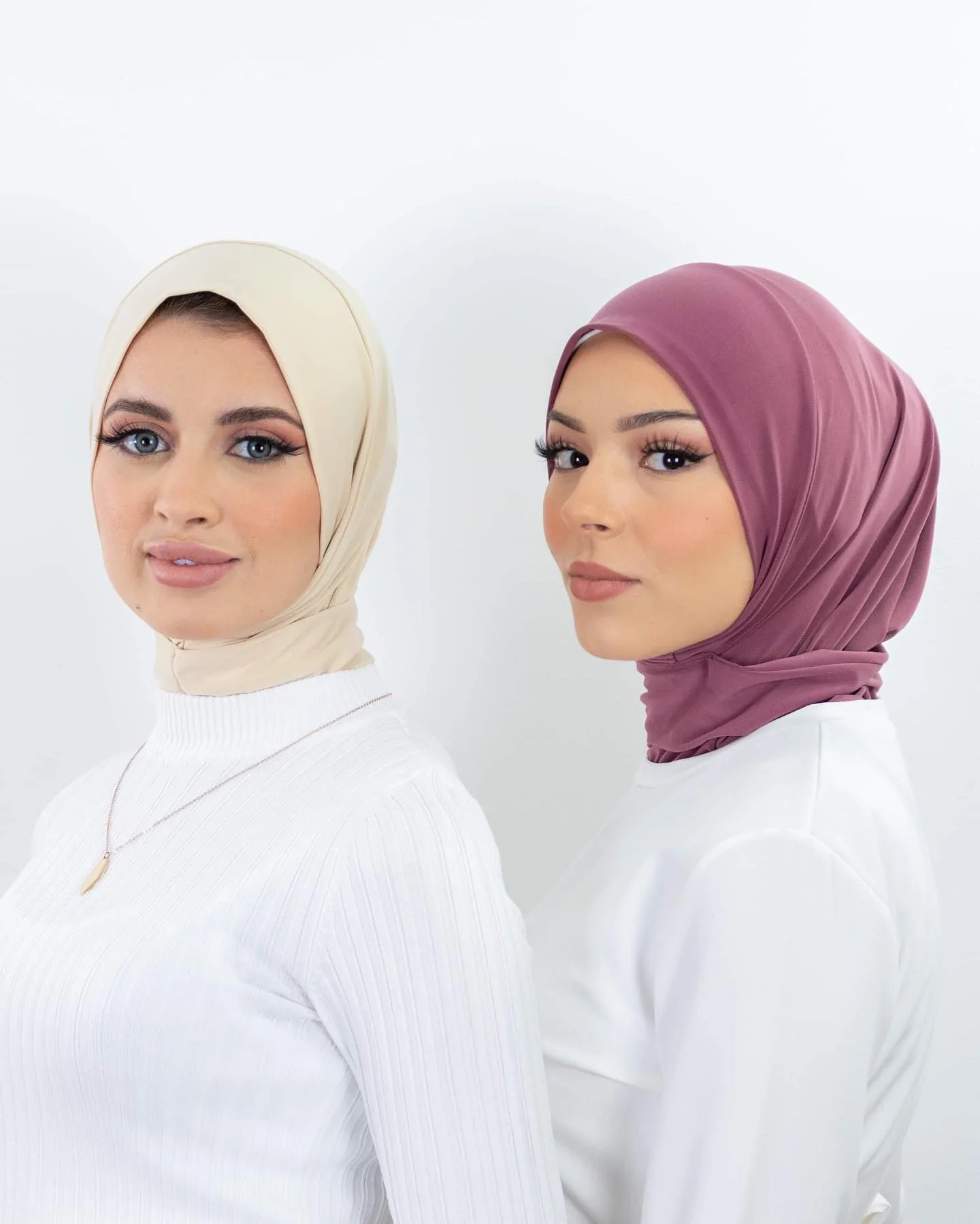 Pronto para usar capa completa interna instantânea hijab qualidade premium camisa cachecol com botões traseiros mulheres muçulmanas turbante bonés