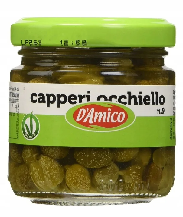 Kapern klein in Weinessig 100g-d'amico