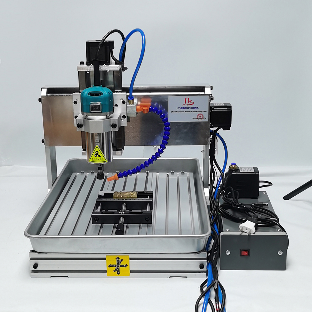 5 Trục CNC 6040 Gỗ Router 1500W 4 Trục Kim Loại Xay Nhôm Khắc Khắc Máy 3040 PCB Khắc Với bình Nước