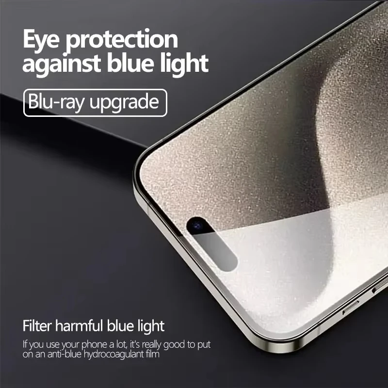 Pellicola idrogel a copertura totale 1-4 pezzi per iPhone 13 12 11 14 16 15 Pro Max pellicola salvaschermo per iPhone 12 Mini XR XS MAX 7 8 Plus SE