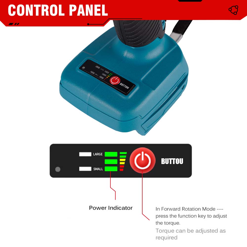 ONEVAN – perceuse à percussion électrique sans balais 1000W, couple 25 + 3 3 en 1, tournevis sans fil, outils électriques pour broche de batterie Makita